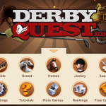 Derby Quest aplikacja o koniach: stwórz wyścig